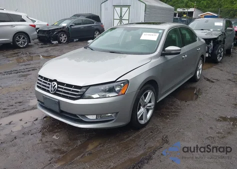 2013 Volkswagen Passat 2.0L Tdi Sel Premium from USA, damaged, VIN 1VWCN7A37DC045616